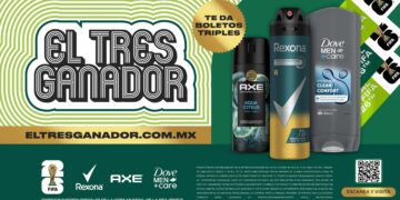 Rexona, Axe y Dove regalan 184 pases triples para la Copa Mundial de la FIFA 2026™ en México