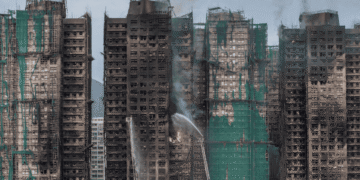 Detenidas 13 personas por incendió en Hong Kong, mientras subió a 151 el número de fallecidos