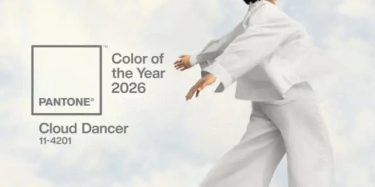 El color del 2026 ya tiene nombre: Pantone revela a Cloud Dancer