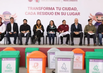Inicia campaña en CDMX para separar basura en tres contendores a partir del 1 de enero
