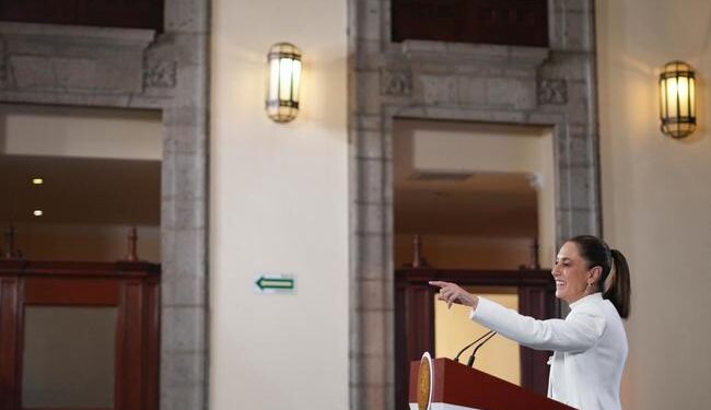 Presidenta encabeza banderazo de inicio a la construcción de la presa “El Novillo” en La Paz, BCS, en beneficio de 250 mil personas