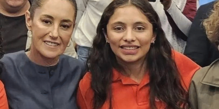 Claudia Sheinbaum felicita a Valeria Palacios por Medalla Mundial de Educación