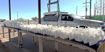 Aseguran 212 kilogramos de metanfetamina en San Luis Río Colorado: García Harfuch