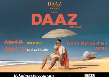 Daaz ofrecerá una segunda fecha del Daaz Resort en el Teatro Metropólitan