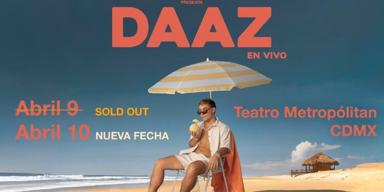 Daaz ofrecerá una segunda fecha del Daaz Resort en el Teatro Metropólitan