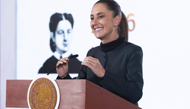 En 2026, Programa Nacional de Conservación de Carreteras y Bachetón tendrán una inversión de 50 mil mdp: Presidenta Claudia Sheinbaum