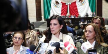 Garantiza Kenia López Rabadán discusión amplia y plural de la reforma electoral que envíe la Presidenta de la República