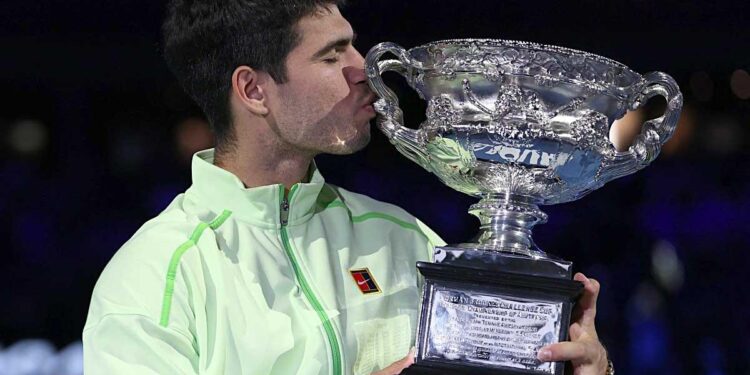 Alcaraz conquista Australia y hace historia: el más joven en ganar los 4 Grand Slams