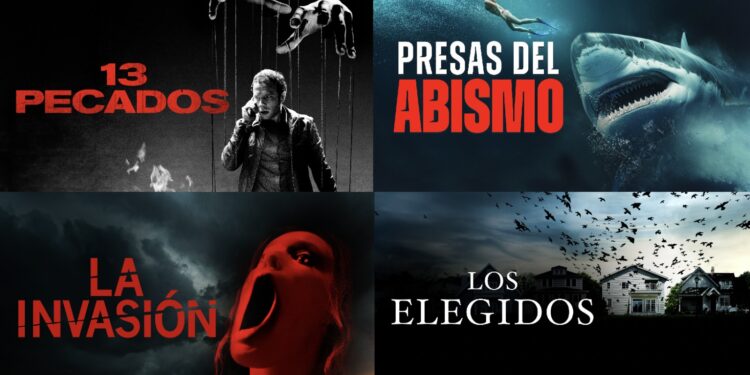 Cine de tiburones, acción, terror y suspenso con Richard Dreyfuss y Ron Perlman en los estrenos exclusivos de Adrenalina Pura+ en febrero
