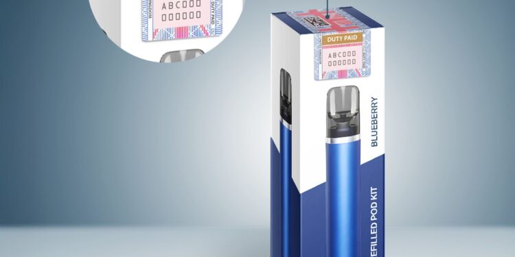 SICPA obtiene una importante adjudicación europea para el programa de sellos fiscales para vapeo del Reino Unido