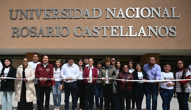 Todos los estudiantes de la Universidad Nacional Rosario Castellanos recibirán la Beca Gertrudis Bocanegra: Presidenta Claudia Sheinbaum