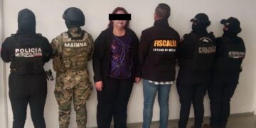 Detienen a Iris “N”, objetivo prioritario por extorsión, en Edomex