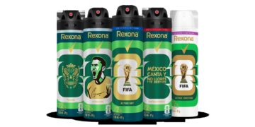Rexona lanza ediciones coleccionables inspiradas  en la copa mundial de la FIFA 2026