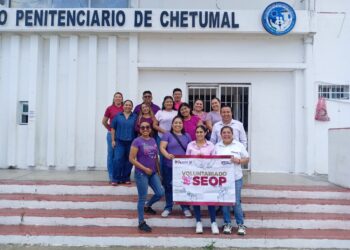 Impulsa SEOP acciones solidarias en favor de mujeres en reclusión en Chetumal