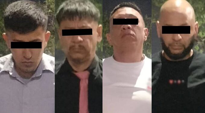 Detienen a cuatro colombianos por robo a mano armada de 739 piezas de plata