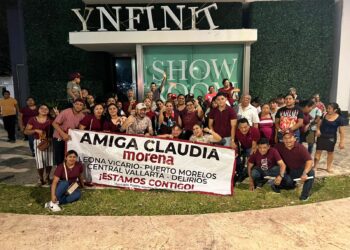 Con la Presidenta: Multitudinaria muestra de apoyo ciudadano al proyecto de transformación.