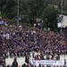 «¡Alto a la violencia machista!»: miles de mujeres salen a protestar en Europa y Asia este 8M