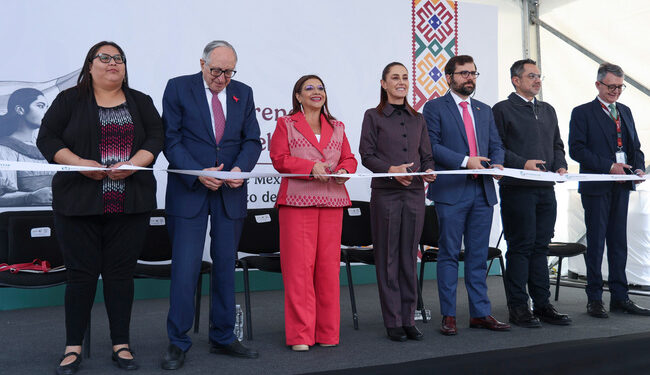 Claudia Sheinbaum inaugura Hospital Oncológico para la Mujer de la CDMX del IMSS Bienestar, que atenderá a 500 mil mujeres al año