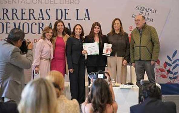 Presenta Laura Ivonne Ruiz el libro “Guerreras de la democracia: mujeres que nunca se rindieron”, de Melissa Vargas