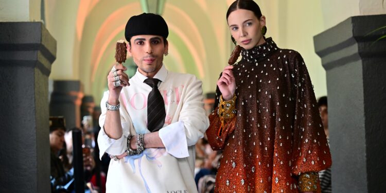 El diseñador mexicano Jesús de la Garsa convierte el universo MAGNUM® en alta costura