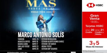 Marco Antonio Solís anuncia gira por México con fechas en Torreón, Aguascalientes, Guadalajara, San Luis Potosí y CDMX