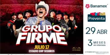 Grupo Firme vuelve al Estadio GNP Seguros