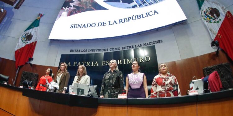 Aprueba el Senado 50 asuntos entre febrero y abril; realiza 28 sesiones bajo la conducción de Laura Itzel Castillo
