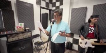 El senador morenista Saúl Monreal desata polémica por cantar con un músico pronazi