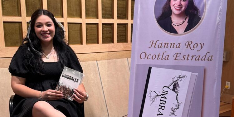 “Mi libro Umbrales no es un poemario”: Hanna Roy Ocotla Estrada