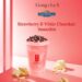 Strawberry & White Chocolate Smoothie, la nueva colaboración entre Gong cha y Ghirardelli