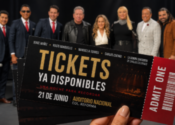 Jorge Muñiz, Rocío Banquells y Manoella Torres unen sus voces en una noche histórica en el Auditorio Nacional