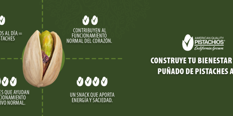 American Pistachio Growers destaca los beneficios nutricionales del pistache para el bienestar diario