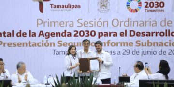 Américo Villarreal consolida a Tamaulipas como referente nacional en la Agenda 2030