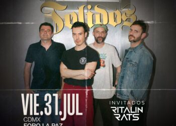 Tolidos regresa a la Ciudad de México con un concierto en Foro La Paz; Ritalin Rats será la banda invitada