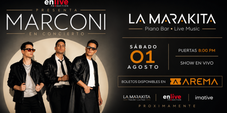 Marconi anuncia un exclusivo concierto íntimo en La Marakita.