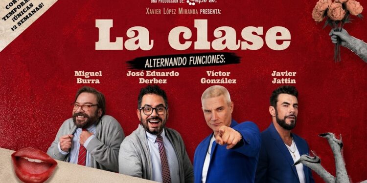 ¡Cátedra de seducción y carcajadas en la capital! «La Clase» regresa al teatro xola con un elenco renovado y estelar
