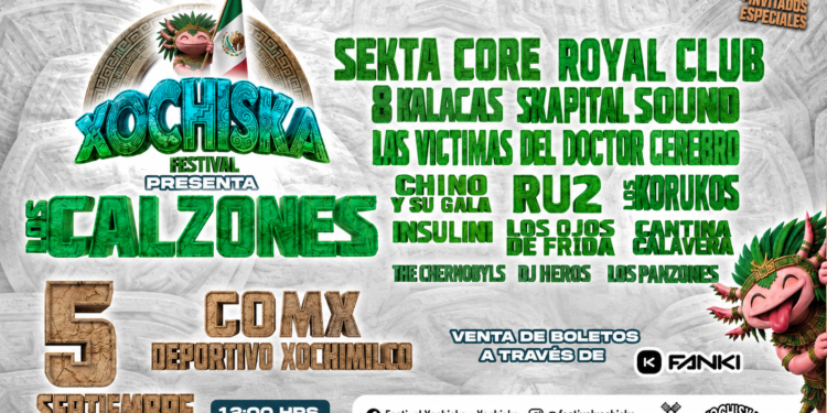 El ska retumbará en Xochimilco con el Festival Xochiska 2026