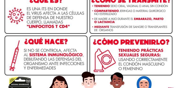 Prudence llama a reforzar la prevención y detección oportuna del VIH en México