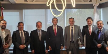 Américo Villarreal impulsa agenda con CANACAR y CONCAMIN para fortalecer la competitividad de Tamaulipas