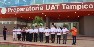 Reconoce Américo Villarreal calidad y pertinencia de la nueva Prepa UAT Tampico