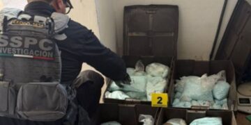 Golpe a ‘Los Rusos’: aseguran 120 kilos de pastillas de fentanilo en Mexicali