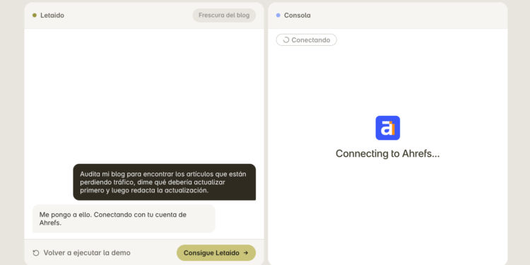 Ahrefs lanza Letaido como espacio de trabajo con agentes de IA para equipos de marketing