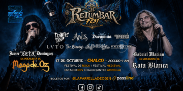 El Retumbar Fest reunirá en chalco a Javier “Zeta” Domínguez (ex mago de oz) y Gabriel Marián (ex rata blanca) en una gran jornada de rock y metal