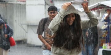 Se esperan lluvias en gran parte del país y temperaturas que podrían superar los 45 grados en el norte