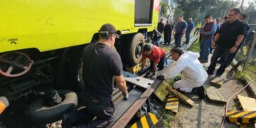 Incidente en Ticomán: tren de la Línea 3 del Metro se descarrila