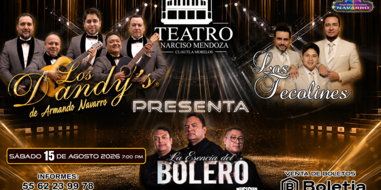 Los Dandys, Los Tecolines y la esencia del bolero llevan su legado romántico a Puebla y Cuautla