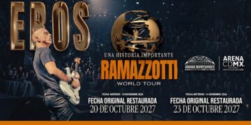 Eros Ramazzotti aplaza a 2027 sus conciertos en México; estas son las nuevas fechas en CDMX y Monterrey