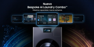 Conoce la nueva lavasecadora Bespoke AI Laundry Combo y aprovecha los beneficios de su pre-registro