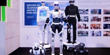 AiMOGA presenta su robot de seguridad inteligente y su robot enfermero en la feria IFA 2026