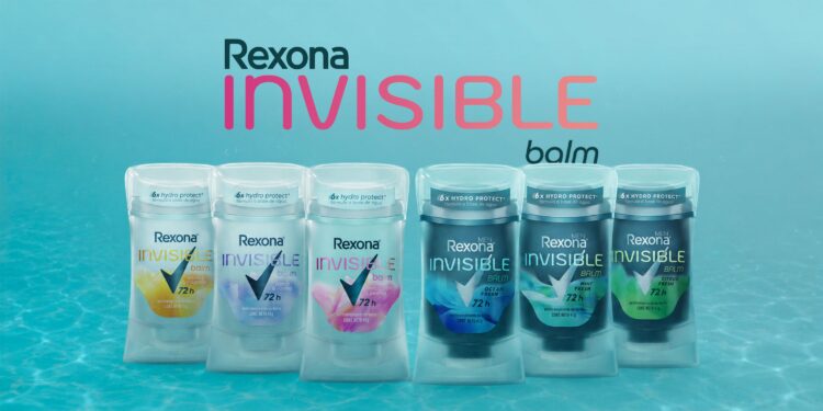 Invisible Balm combina lo mejor de distintos formatos de Rexona en un nuevo antitranspirante